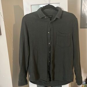 Forest green knitted long sleeve size Small